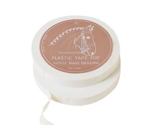 Plastic White Tape For Horse Mane Braiding